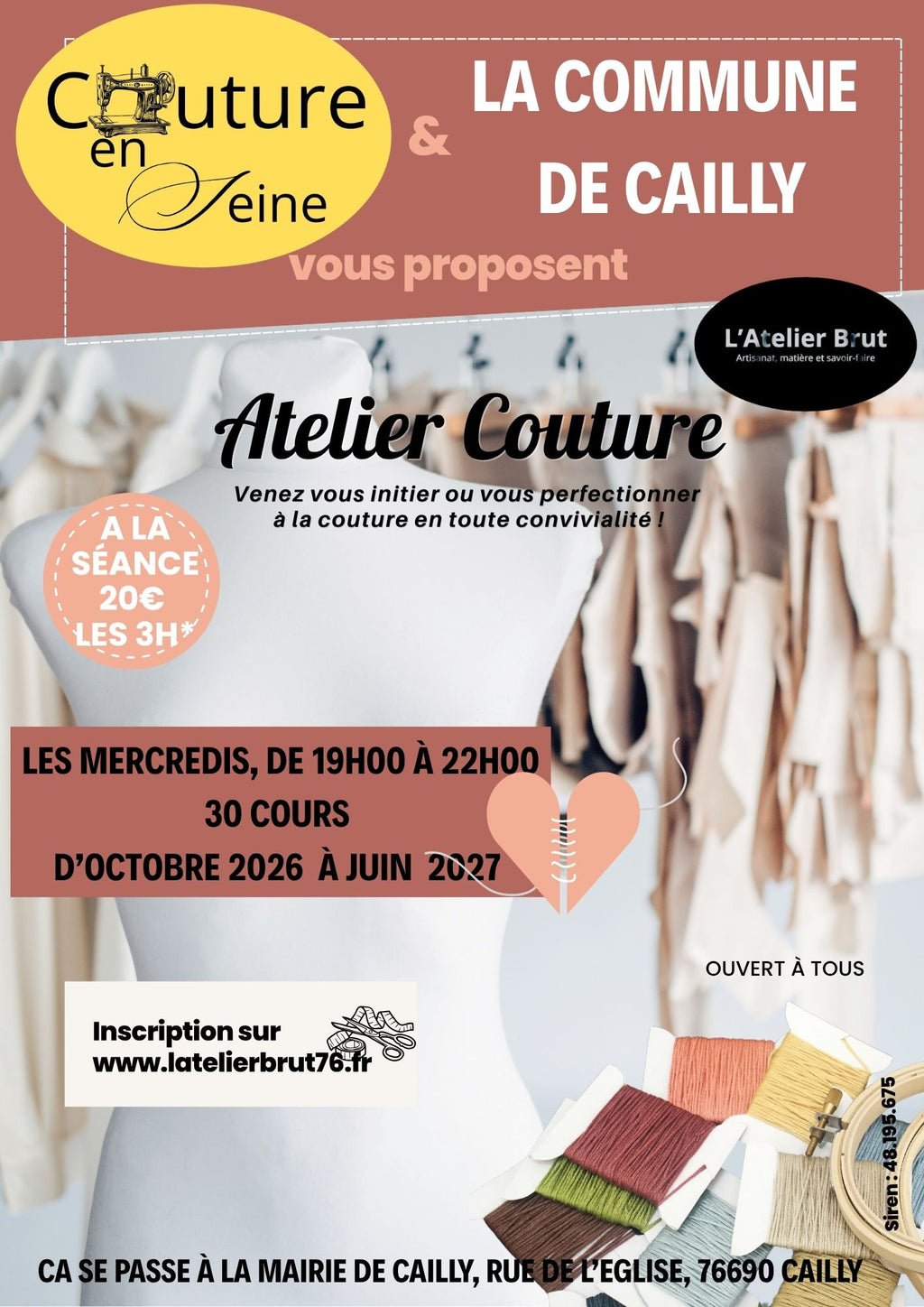 Atelier Couture : Projet libre