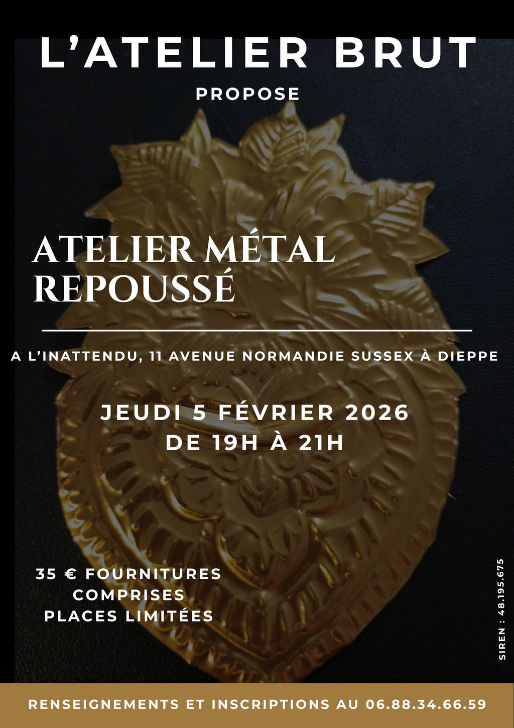 Atelier Métal repoussé