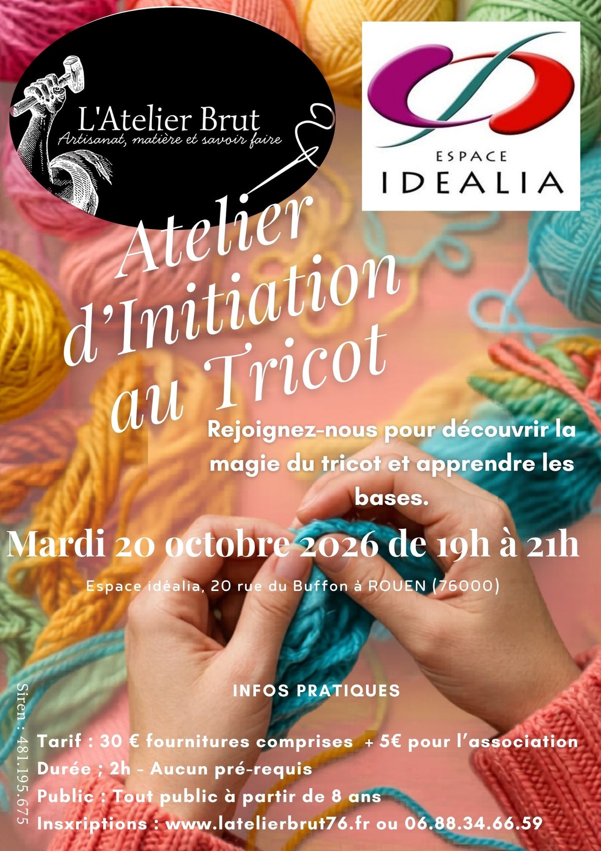 Atelier Tricot - Initiation