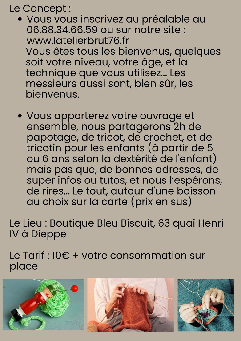 Café Tricot/Crochet/Tricotin