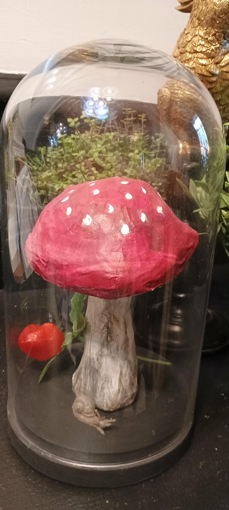 Atelier Champignon en papier mâché