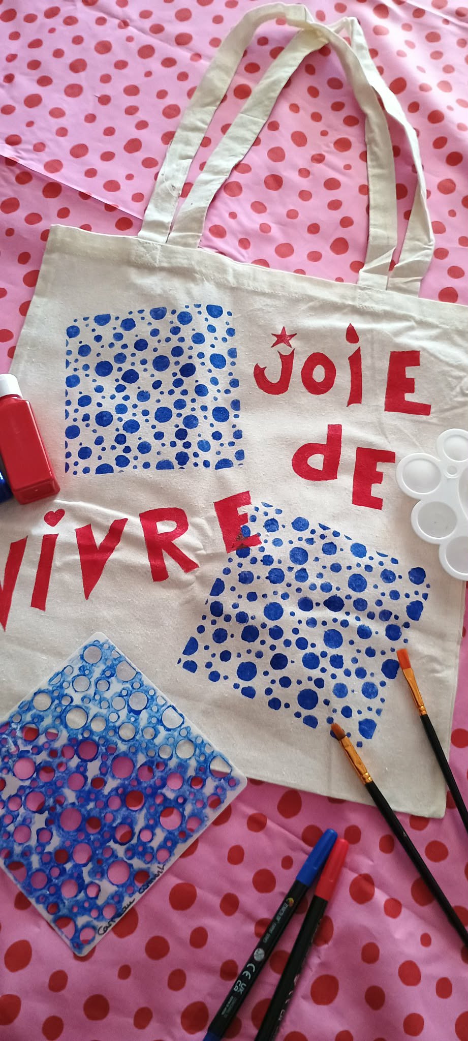 Atelier Peinture sur Tote-Bag