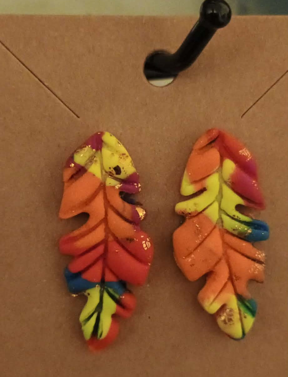 Atelier Bijoux - Boucles d'oreille en Pâte polymère
