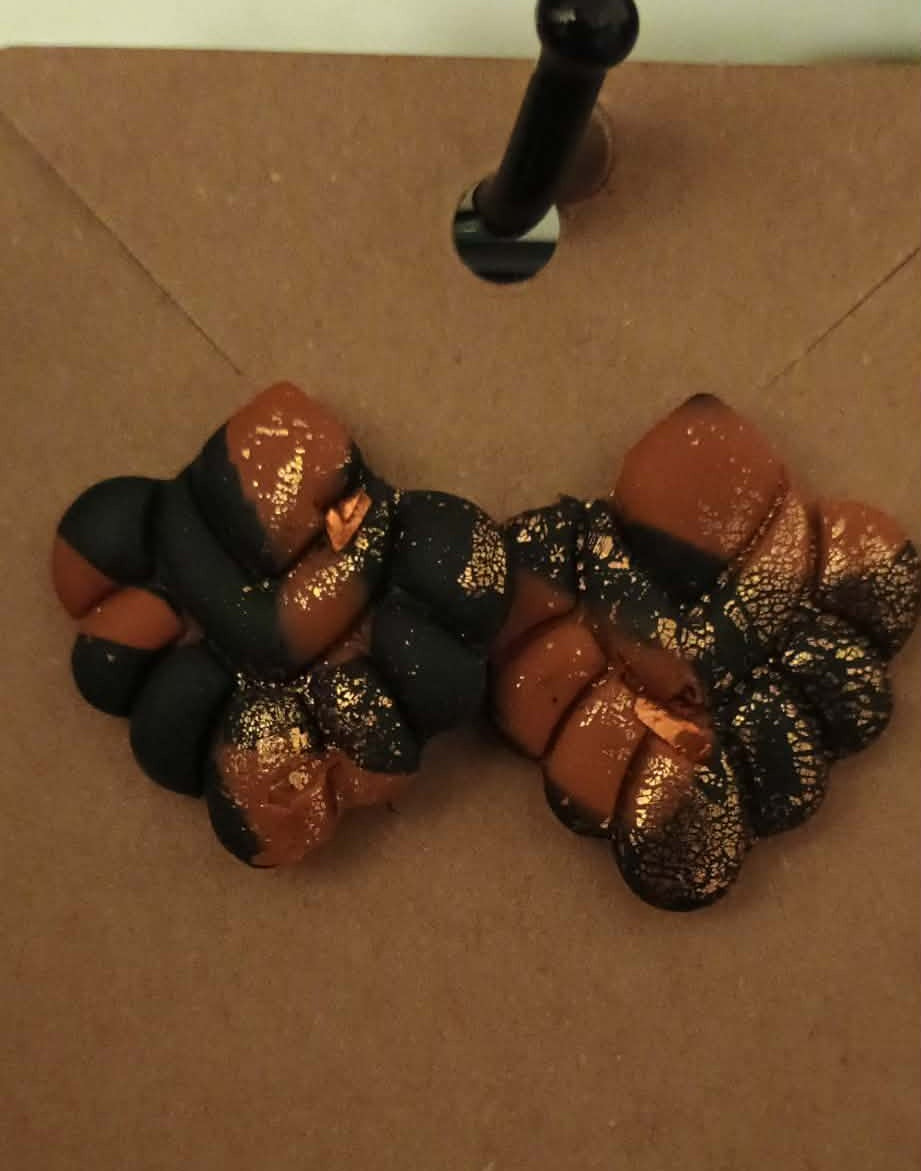 Atelier Bijoux - Boucles d'oreille en Pâte polymère