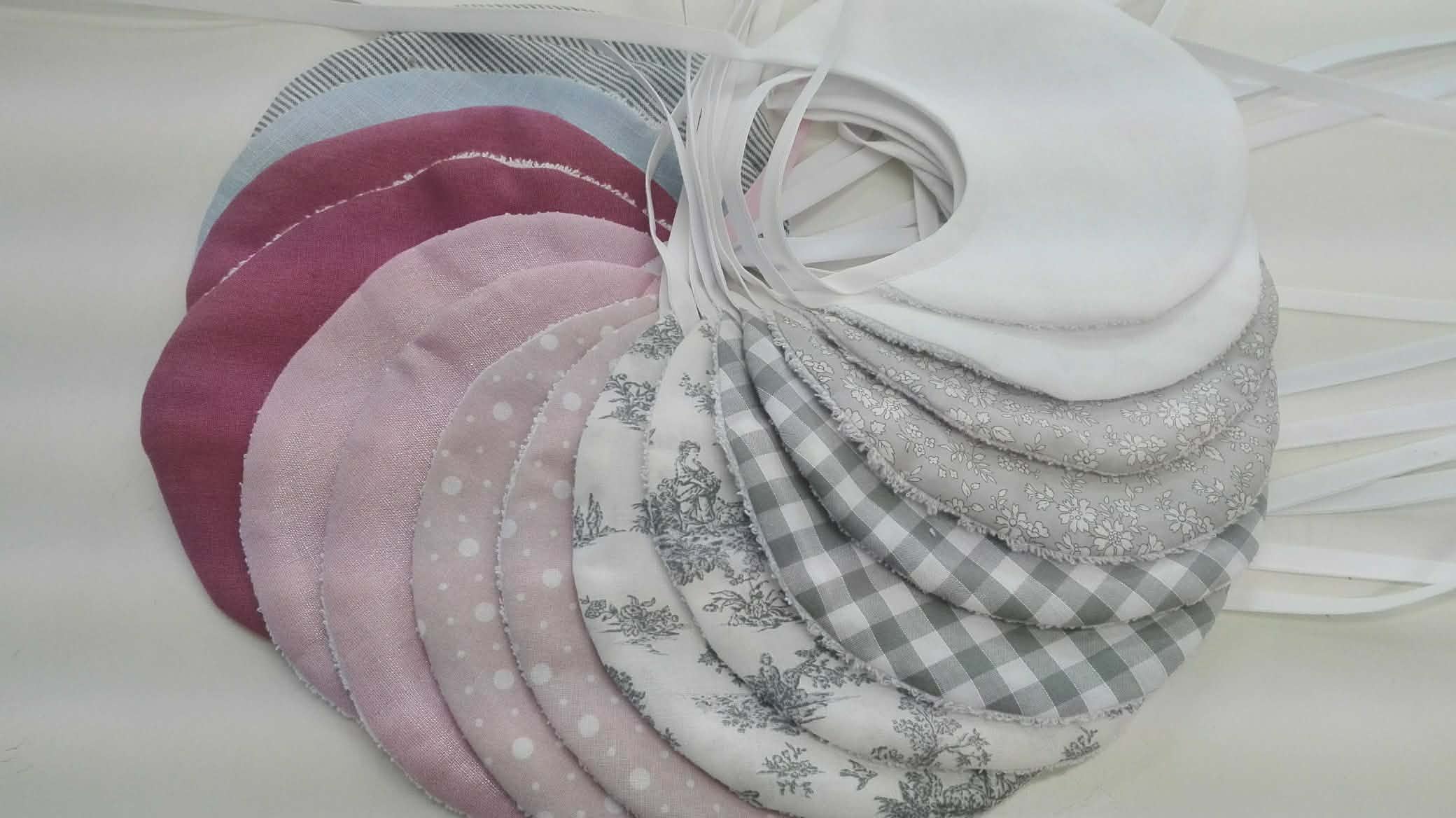 Atelier Couture : Trousseau de Bébé - Bavoir...s