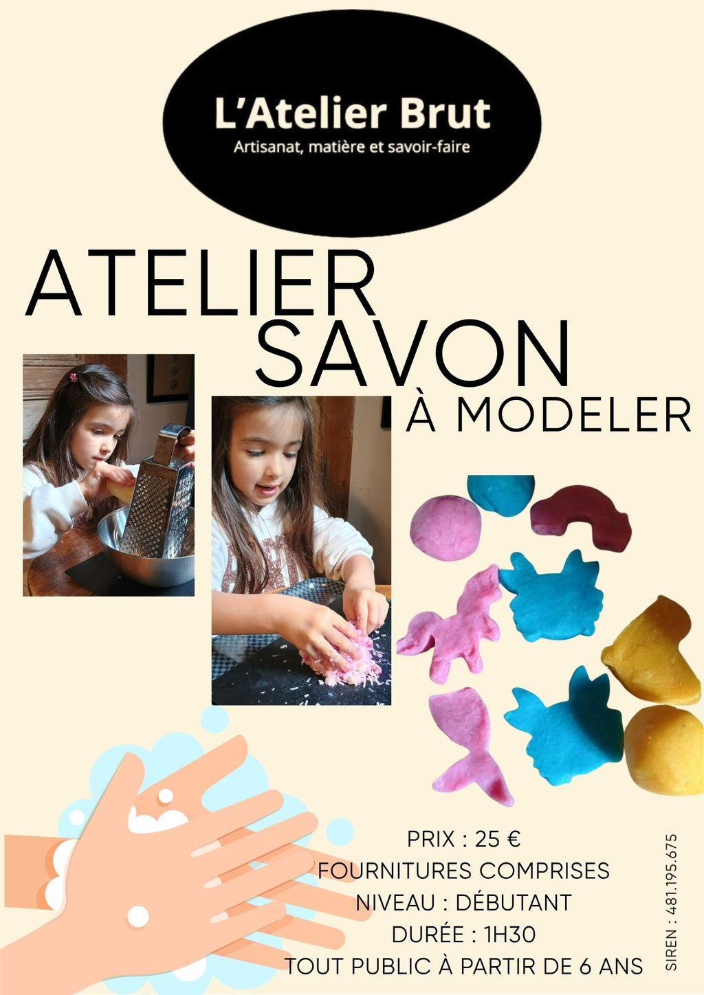 Atelier Savon à Modeler