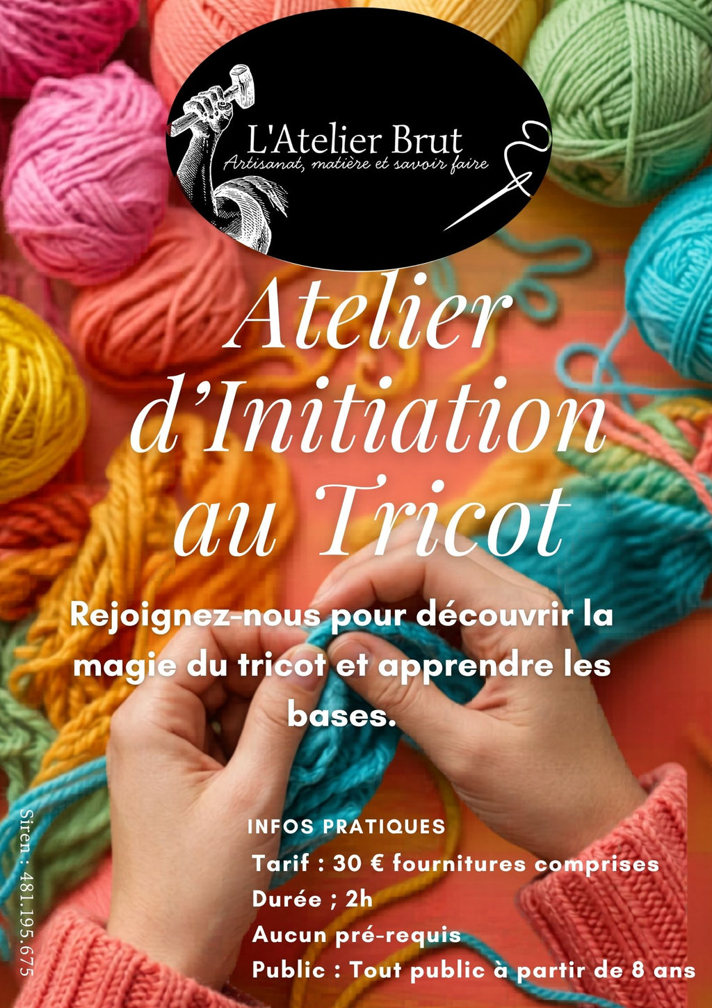 Atelier Tricot - Initiation