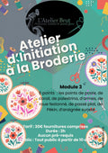 Atelier Broderie - Initiation Module 3