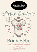 Atelier Broderie : Body Bébé