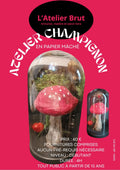 Atelier Champignon en papier mâché