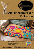 Atelier de Peinture sur Paillasson
