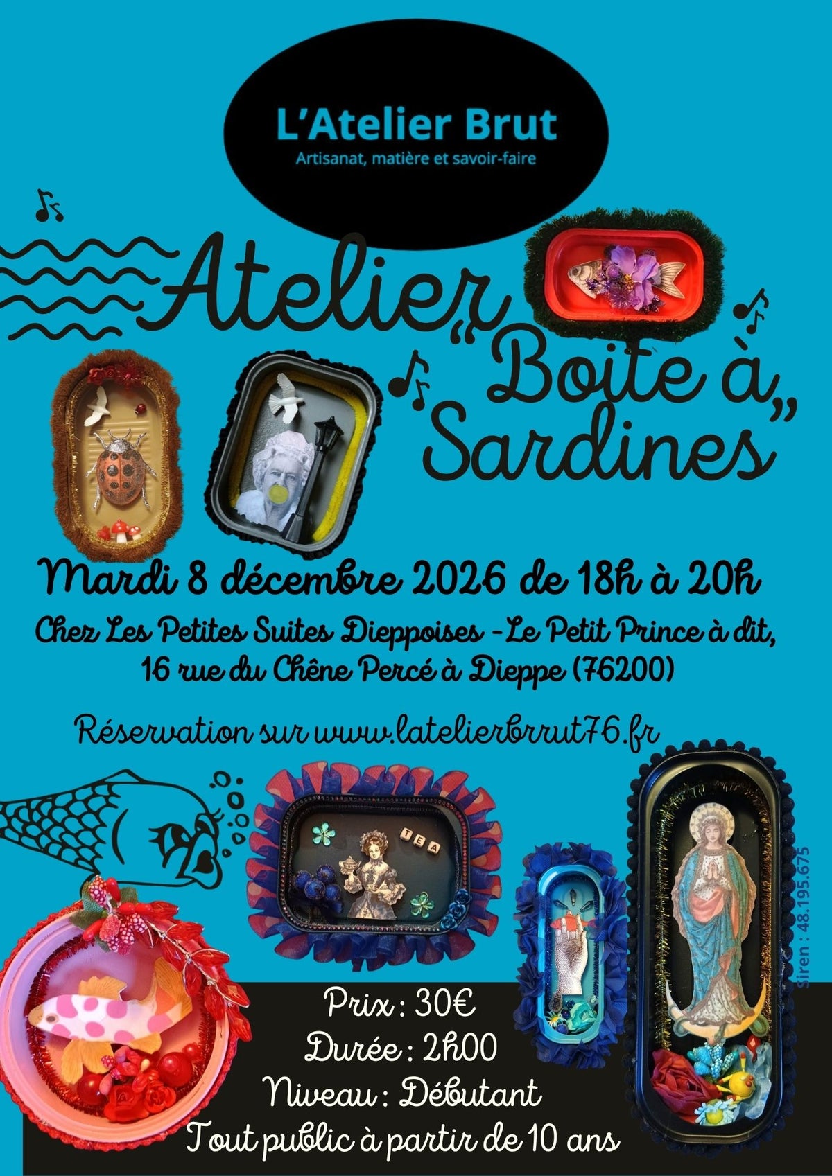 Atelier "Boite à Sardines"