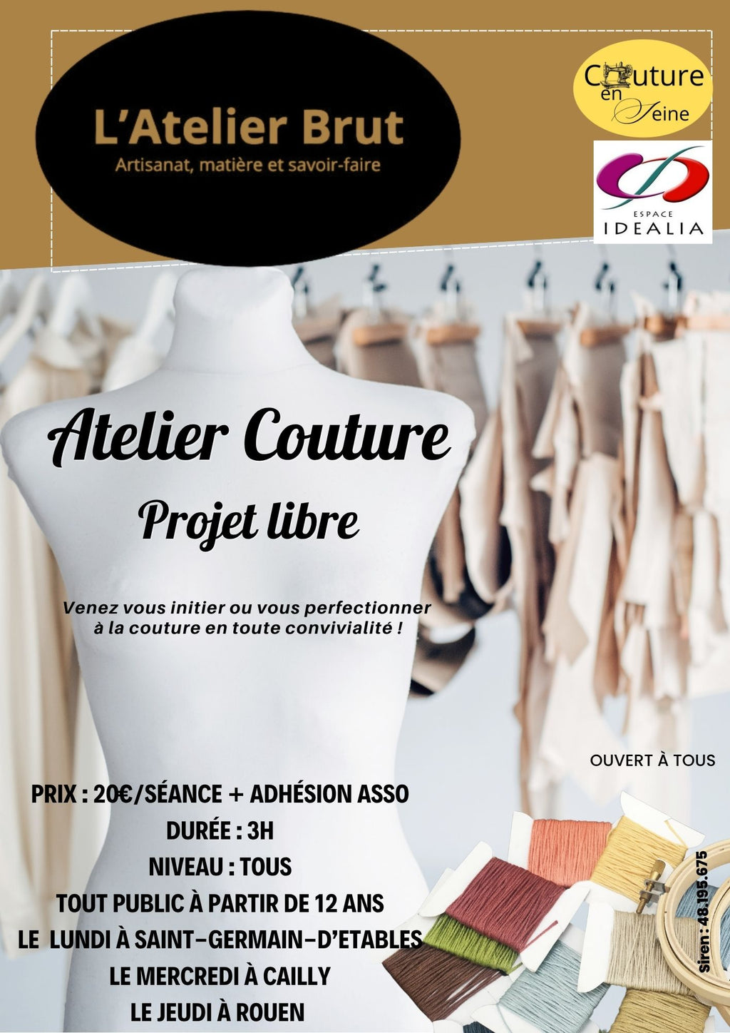 Atelier Couture : Projet libre