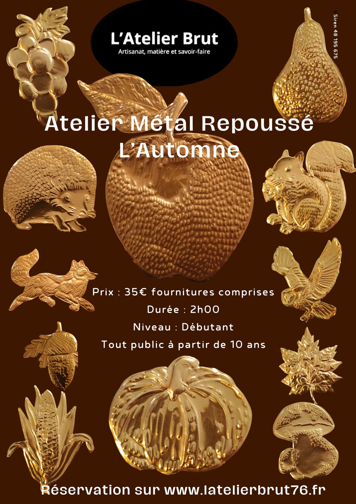 Atelier Métal repoussé