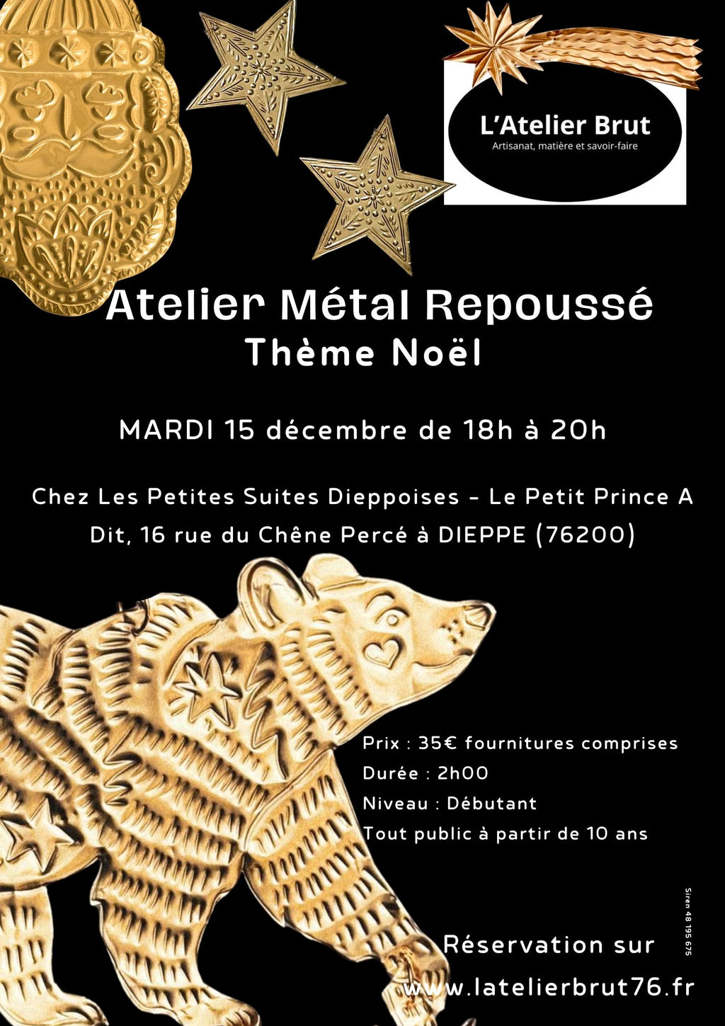 Atelier Métal repoussé