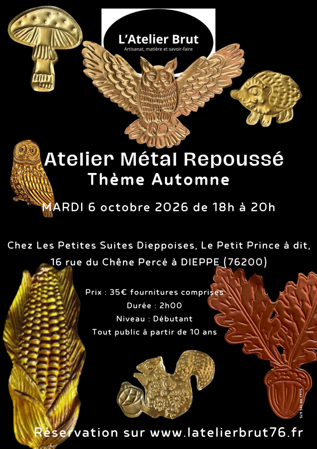 Atelier Métal repoussé