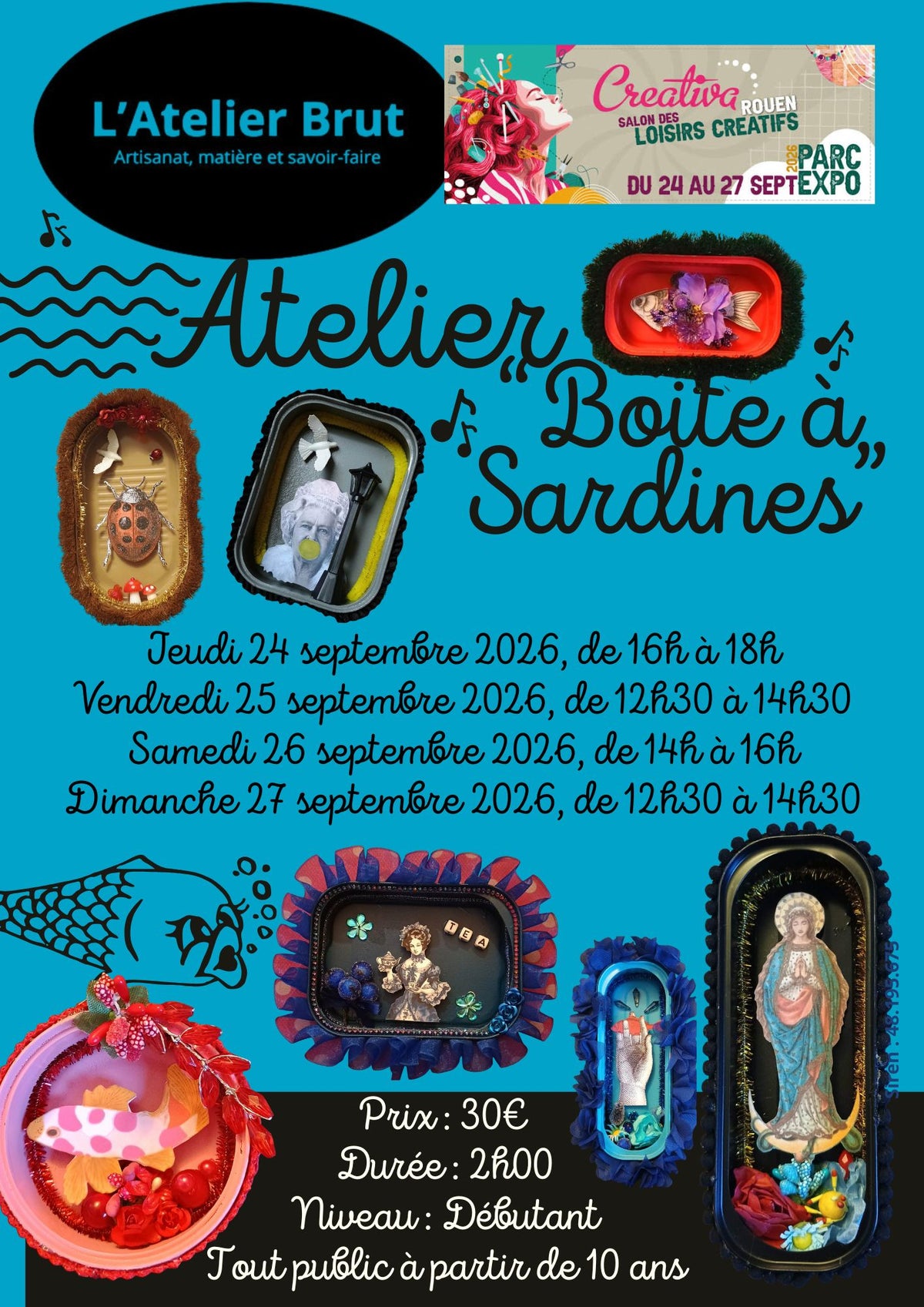 Atelier "Boite à Sardines"