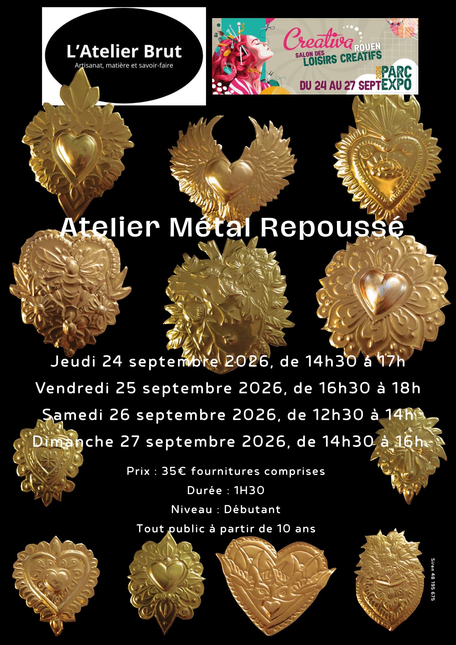 Atelier Métal repoussé