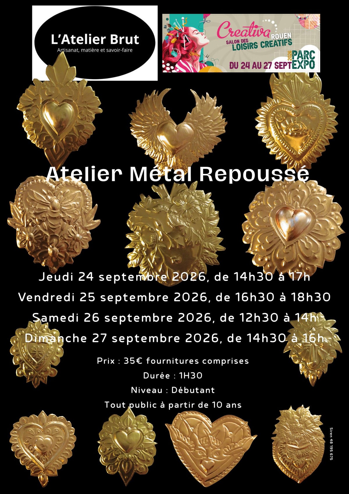 Atelier Métal repoussé