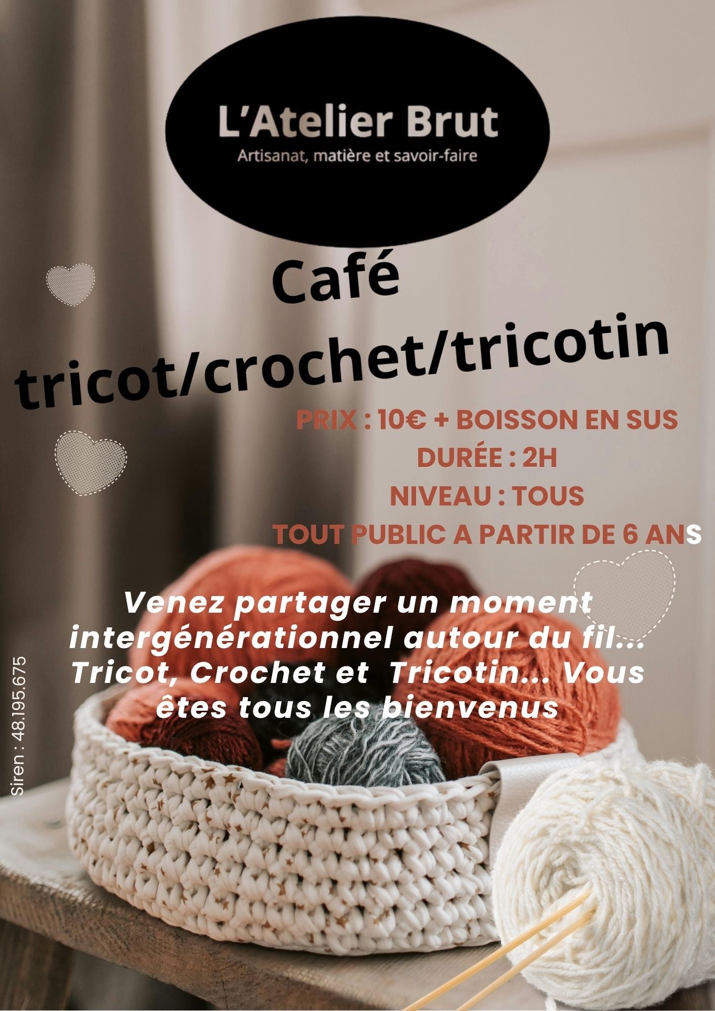 Café Tricot/Crochet/Tricotin