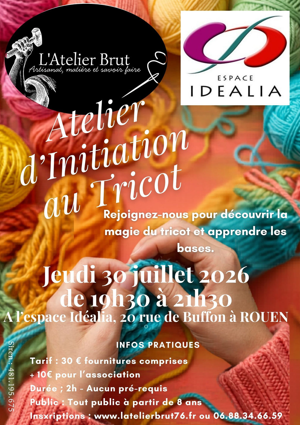 Atelier Tricot - Initiation