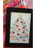 Carte à Broder "Mon Beau Sapin"