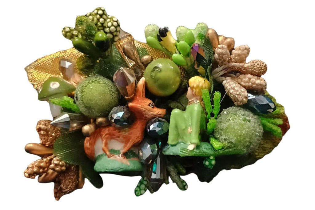 Atelier Bijoux -  Broche fleurie