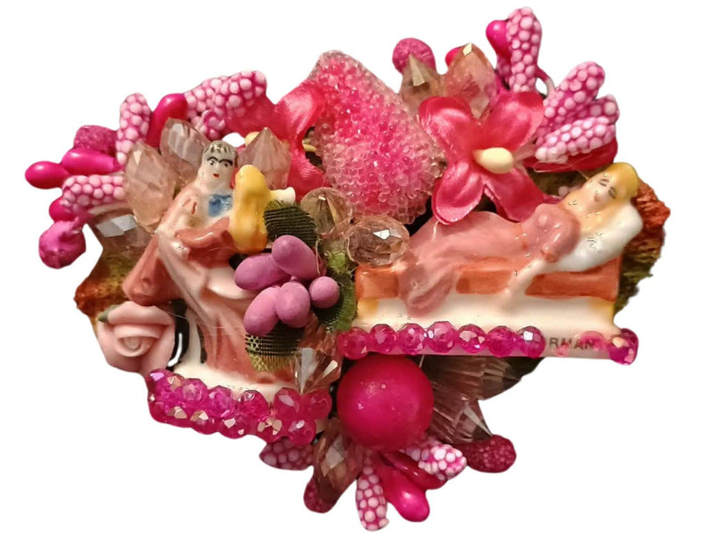Atelier Bijoux -  Broche fleurie