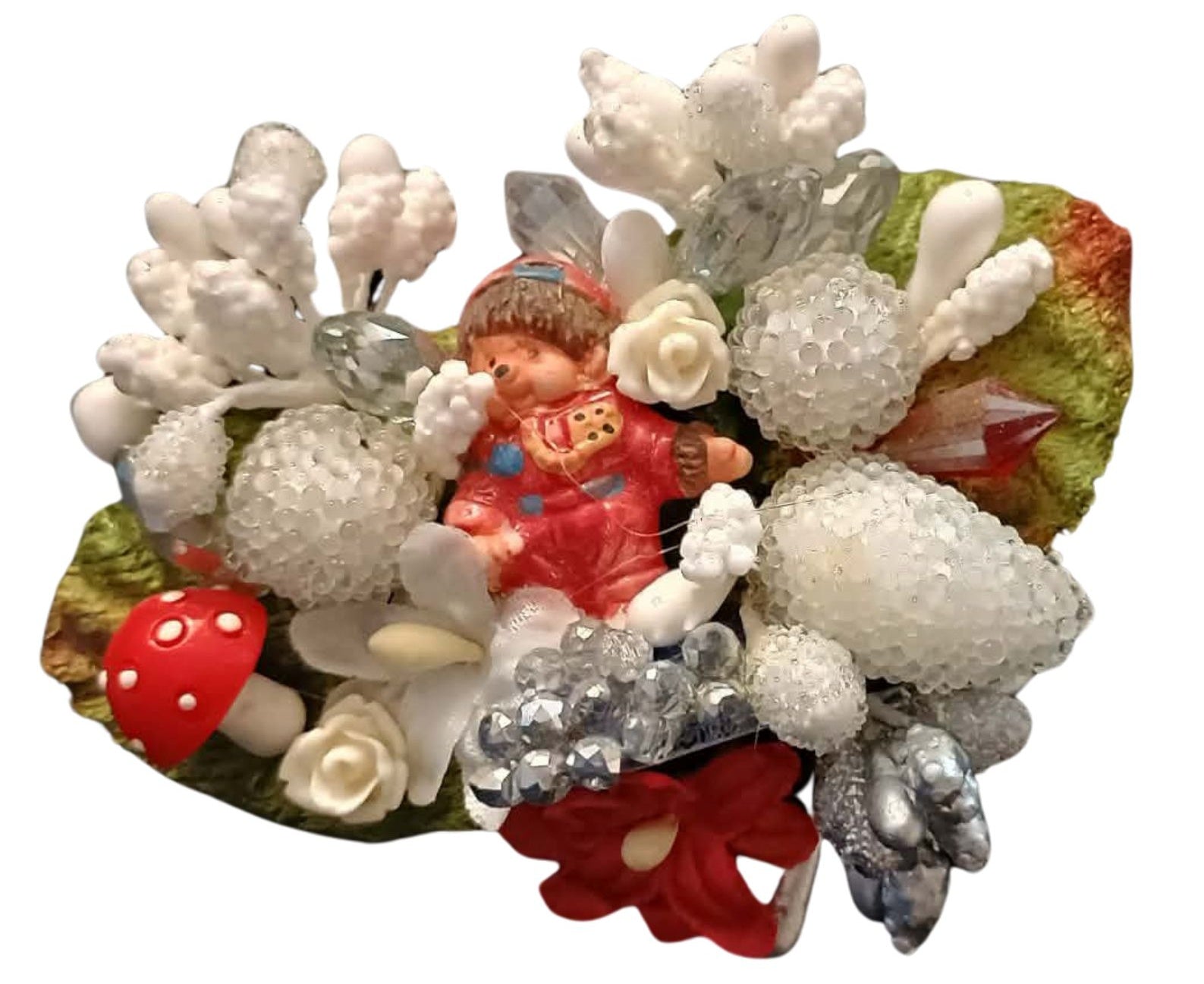 Atelier Bijoux -  Broche fleurie