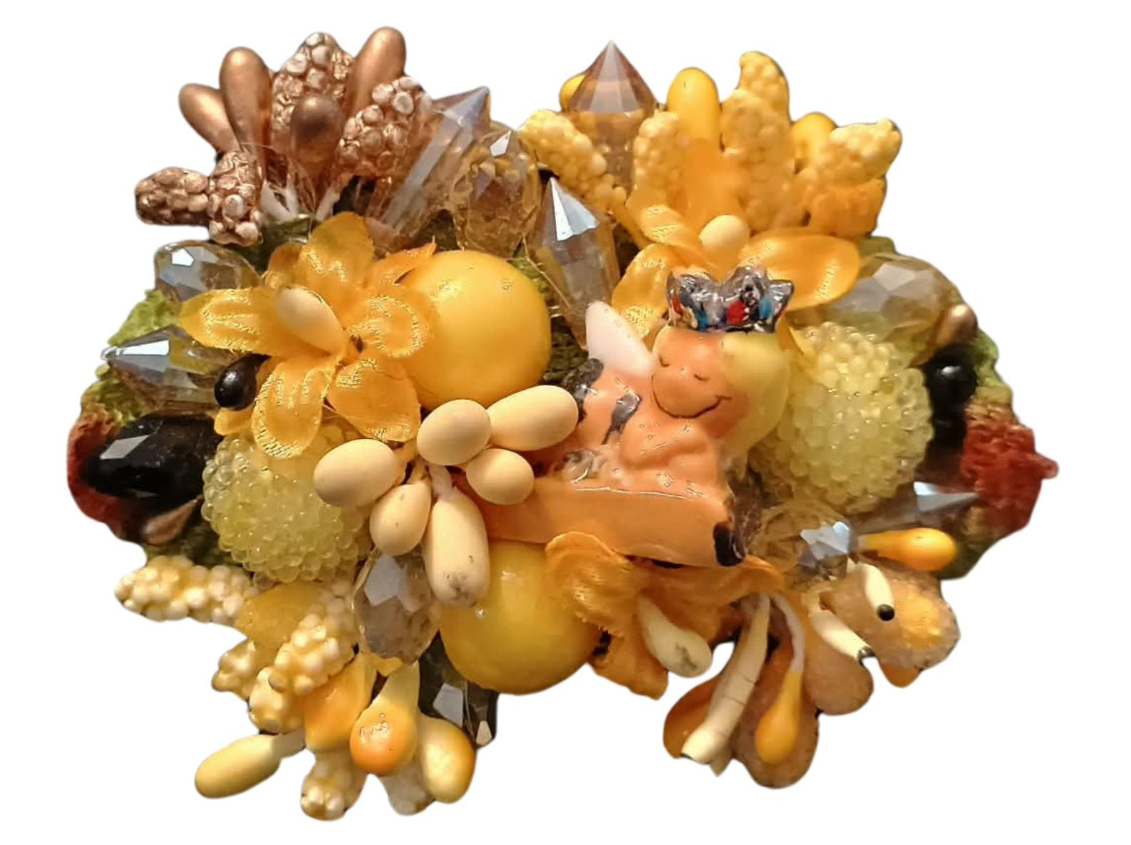 Atelier Bijoux -  Broche fleurie