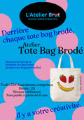Atelier Broderie : Tote-Bag brodé